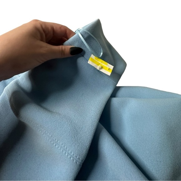 MISHA Blue Medora Strapless Cut Out Dress 12 - Picture 4 of 11